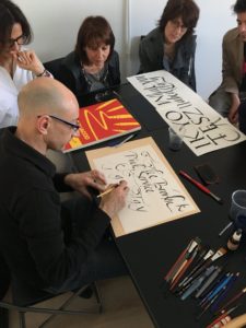 Incontro con la calligrafia con Graziano De Rossi